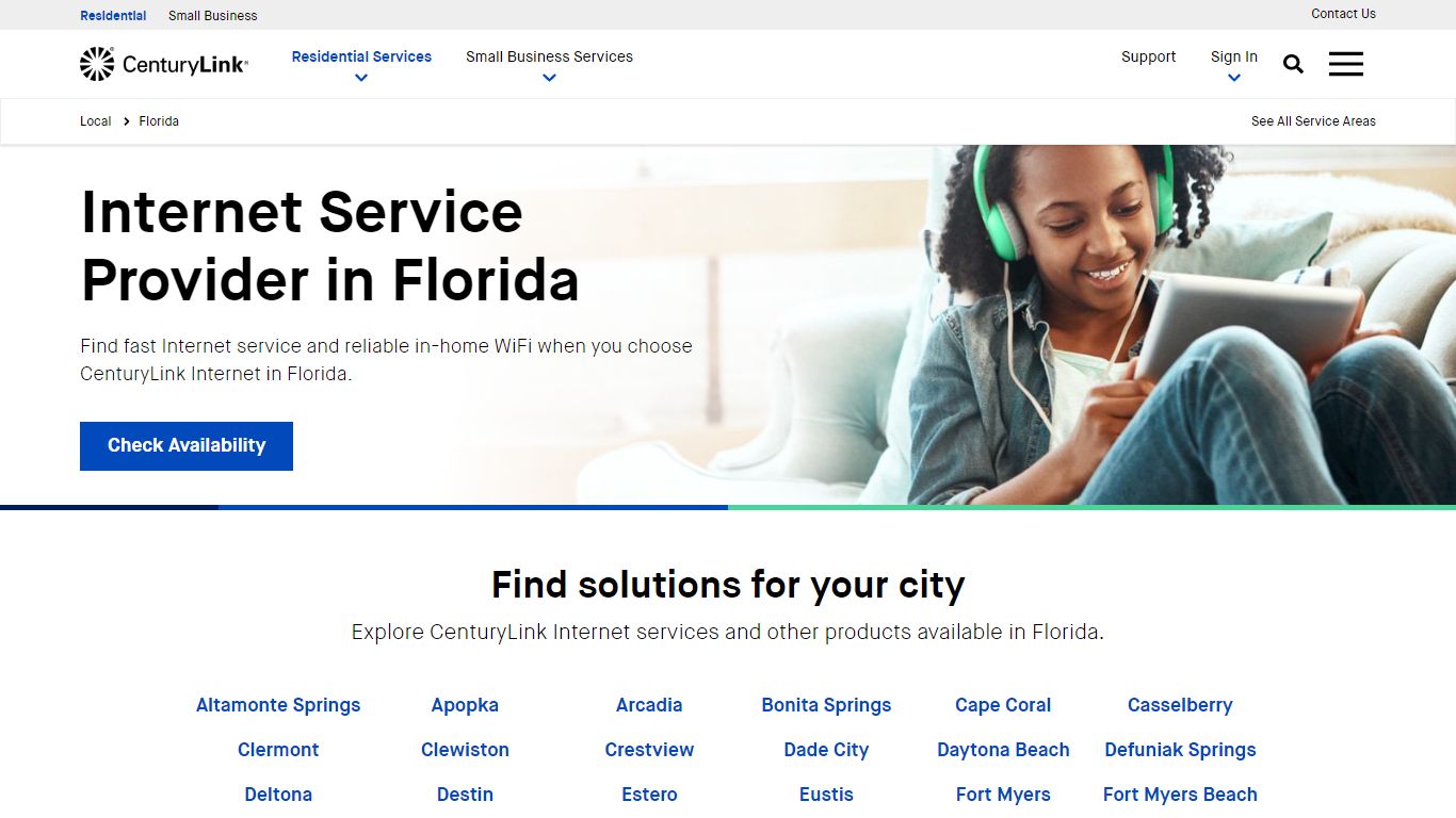 Internet Provider in Florida | CenturyLink